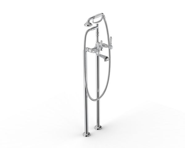 Kent - Bathtub set on tubes by ZAZZERI
