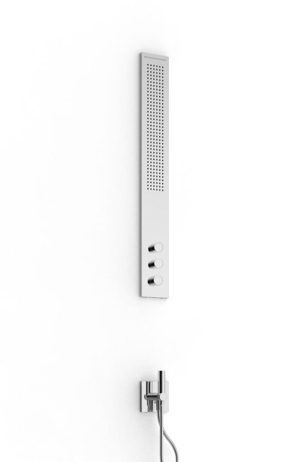 Obliqua - Buit-in multifunctional shower column (with Flyfall ®) by ZAZZERI
