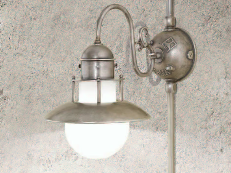 ABBAZIA - Metal outdoor wall lamp by Aldo Bernardi