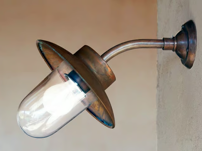 NABUCCO - Metal outdoor wall lamp by Aldo Bernardi