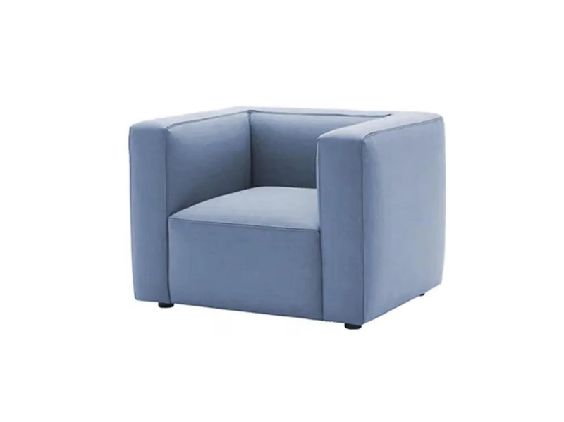 DADO OUTDOOR BU2370 - Fabric garden armchair with armrests by Andreu World
