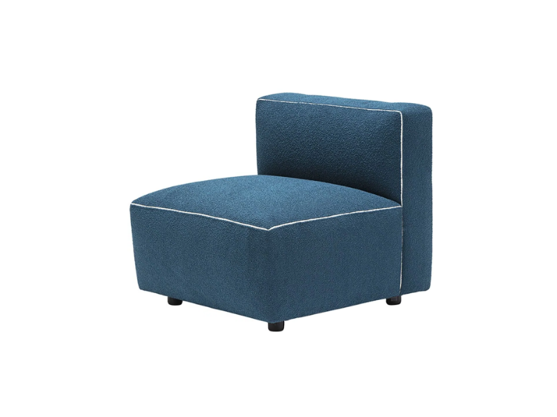 DADO OUTDOOR SF2371 - Modular fabric garden armchair by Andreu World