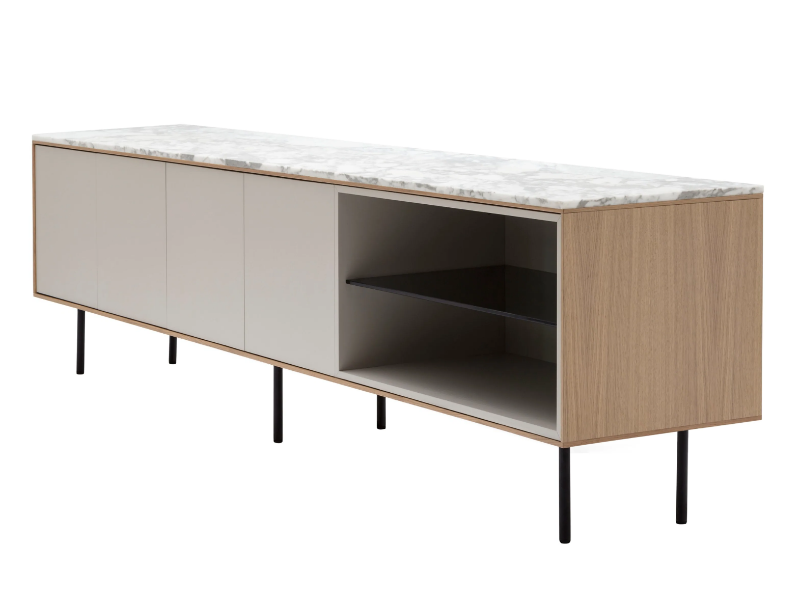 ELEMENT AP04910 - Oak sideboard with doors by Andreu World