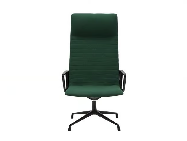 FLEX EXECUTIVE BU1895 - Upholstered office chair with armrests with 4-Spoke base by Andreu World