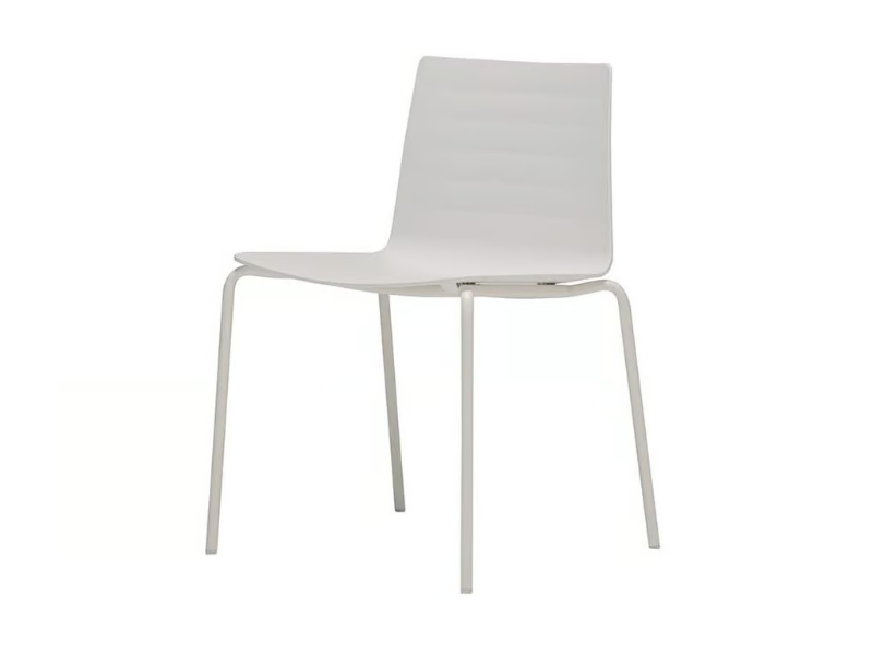 FLEX OUTDOOR SI1320 - Stackable Polymer garden chair by Andreu World