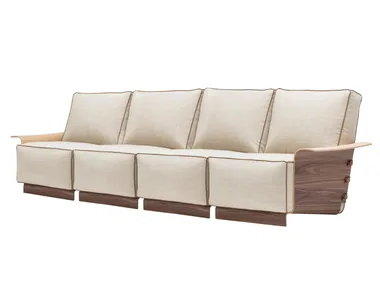 FOREST CLUB SF3033 - 4 seater fabric sofa by Andreu World