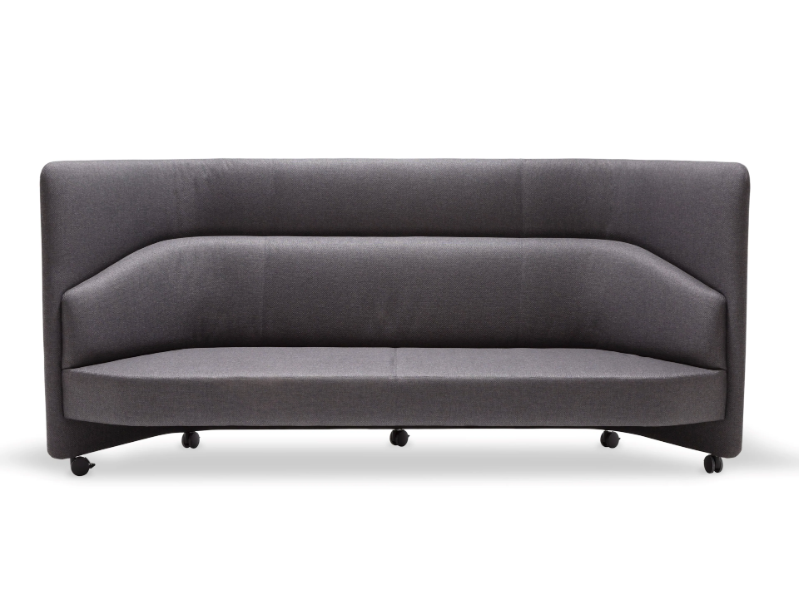 IN OUT OFFICE SF2254 - High-back fabric sofa by Andreu World