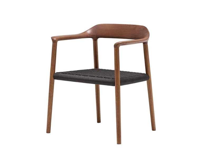 LICEO OUTDOOR SO1561 - Wooden garden chair with armrests by Andreu World