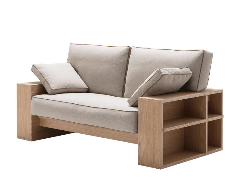 MARIYA SF2244 - 2 seater fabric sofa by Andreu World
