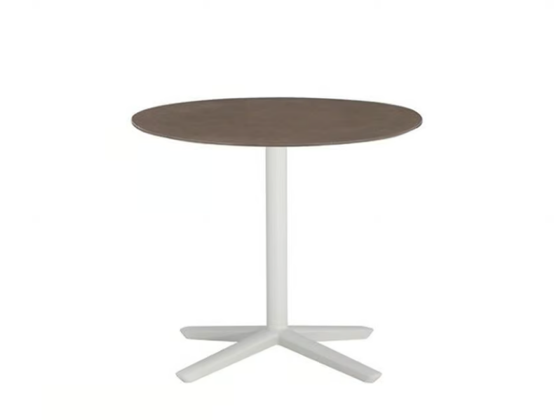 QUATTRO OCCASIONAL TECHNICAL STONE ROUND - Round Techstone coffee table by Andreu World