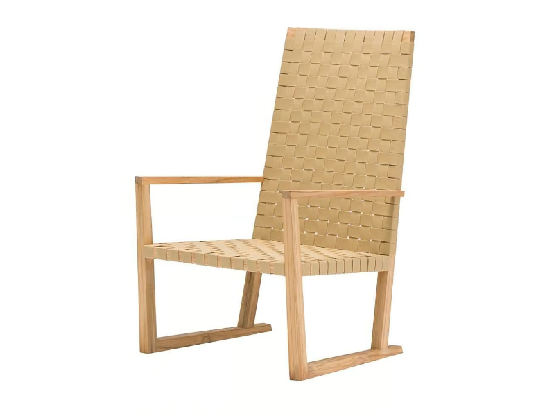 SERENA TEAK BU1195 - Garden teak easy chair by Andreu World