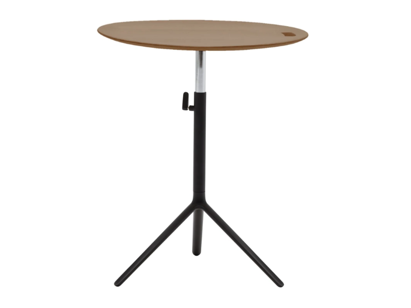 TRIADA OCCASIONAL ME6071 - Height-adjustable aluminium coffee table by Andreu World
