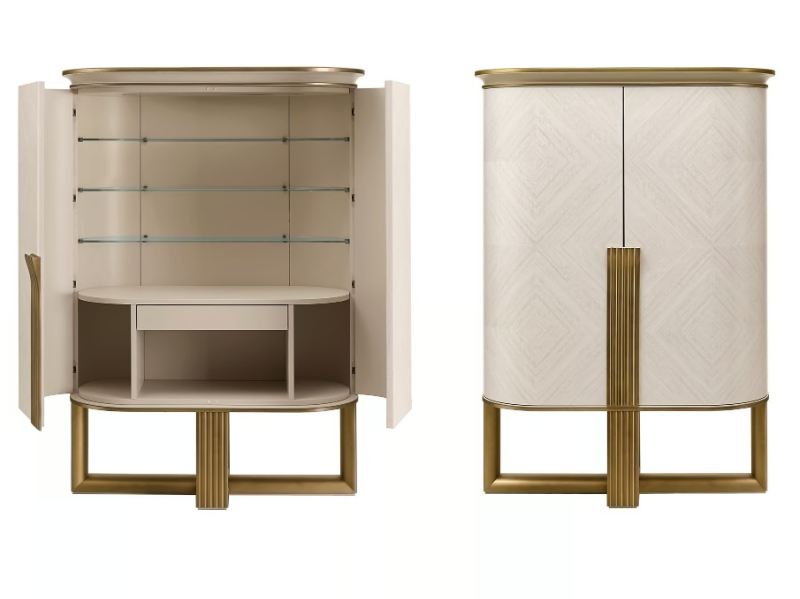 OLIVER - Highboard with doors by A.R. Arredamenti