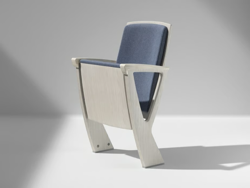 DYAPASON - Wooden auditorium seats by Ares Line