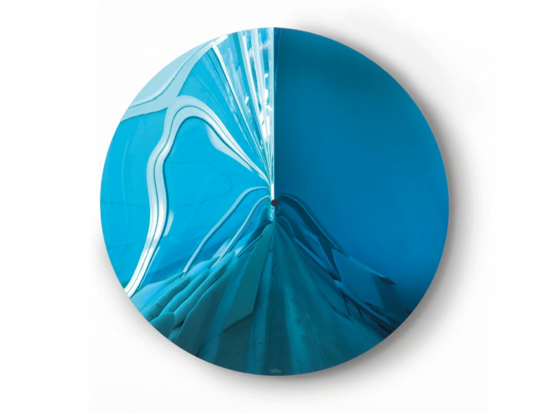 RADIA - Round wall-mounted mirror by Arflex
