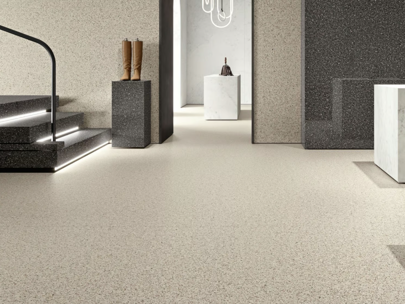 ACCADEMIA FULL BODY TIEPOLO - Indoor porcelain stoneware wall/floor slabs with stone effect by ARIOSTEA