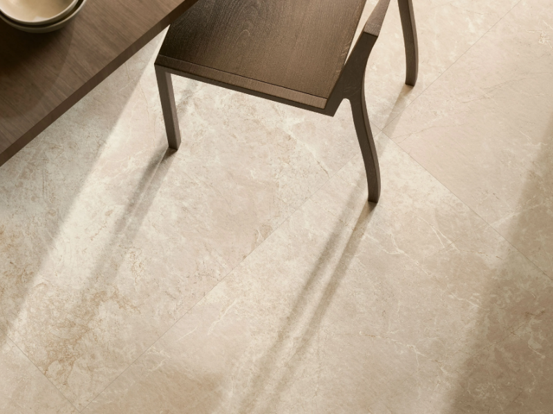 TWIN.S - ANISE - Rectified porcelain stoneware wall/floor slabs with concrete effect by ARIOSTEA
