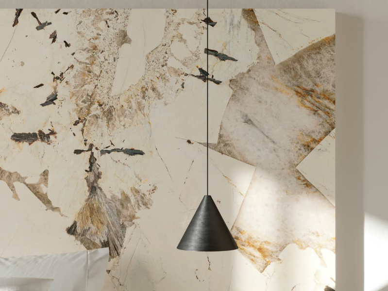 ULTRA MARMI - PATAGONIA - Porcelain stoneware wall/floor slabs with marble effect by ARIOSTEA