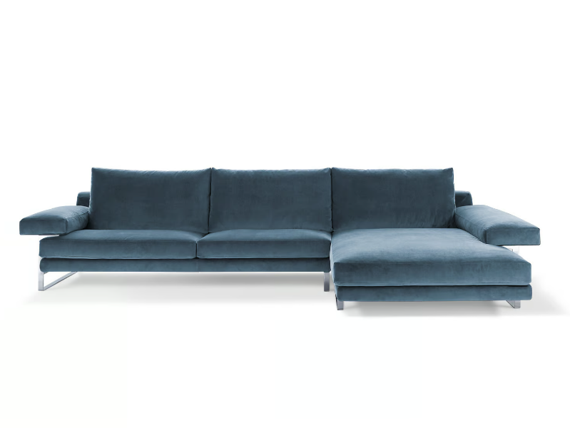 EGO - Sectional fabric sofa by Arketipo