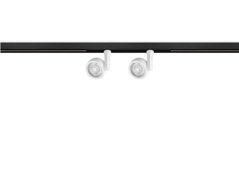 SIX XS 48V DOUBLE SHORT - LED aluminium track-Light by Arkoslight