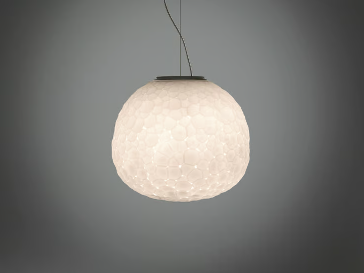 METEORITE - Blown glass pendant lamp by Artemide