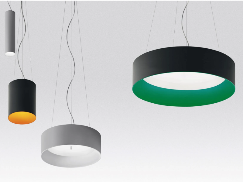 TAGORA - LED aluminium pendant lamp by Artemide
