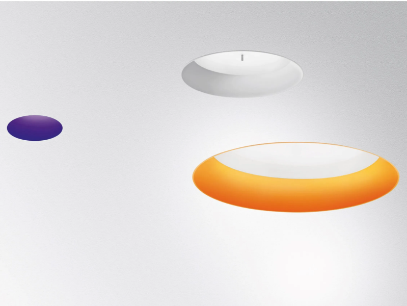 TAGORA - LED recessed aluminium ceiling lamp by Artemide