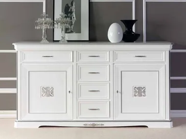 EXCLUSIVE - Solid wood sideboard with doors by Arvestyle