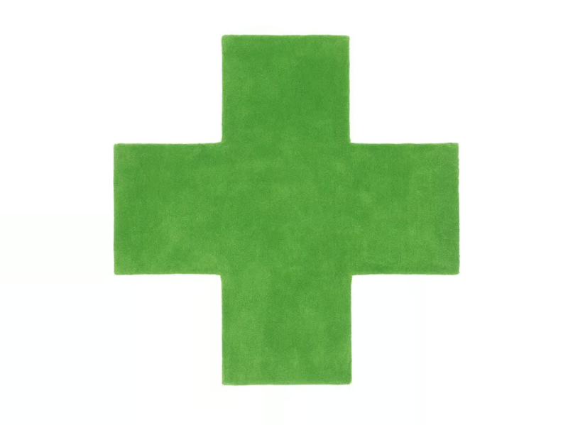 CRUX - Solid-color rug by ASPLUND