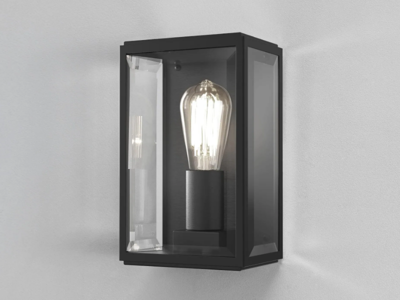 HOMEFIELD 160 - Glass and steel outdoor wall lamp by Astro Lighting
