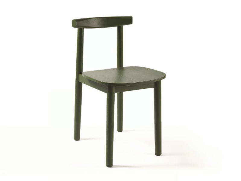 LOLA - Stackable wooden chair by Atipico