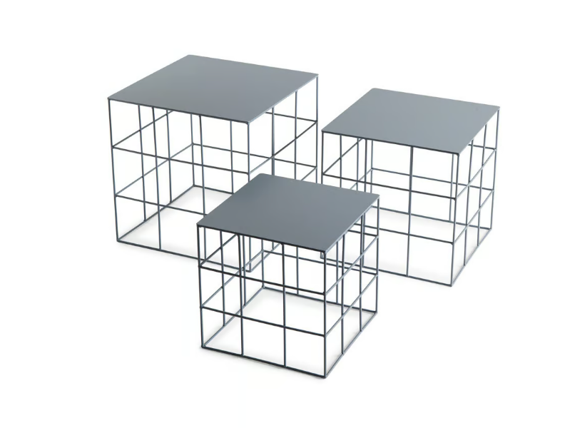 RETON - Square iron coffee table by Atipico