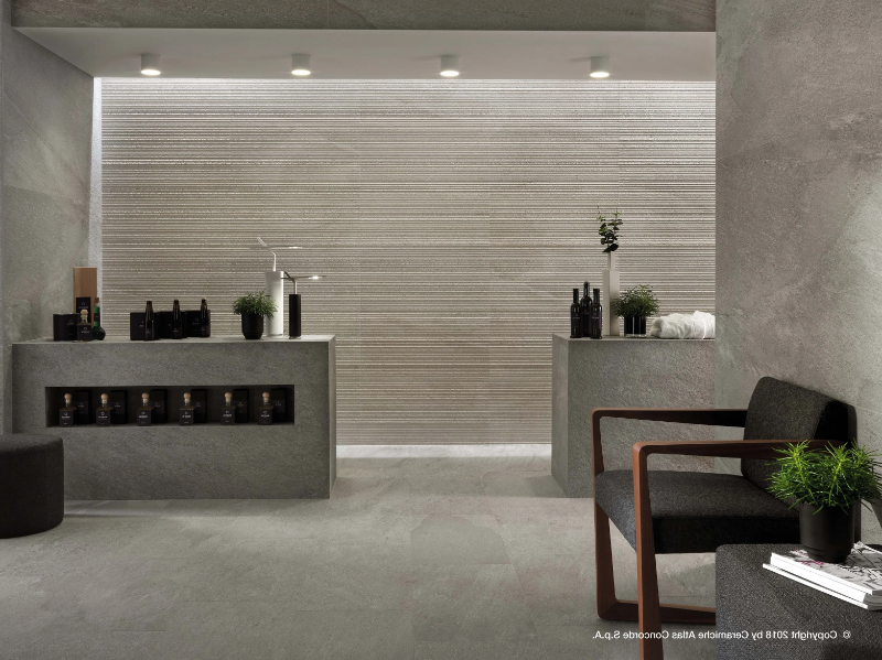 KLIF - Indoor white-paste 3D Wall Cladding by Atlas Concorde