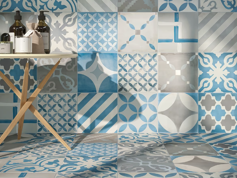 VENTI BOOST - Porcelain stoneware wall/floor tiles with encaustic effect by Atlas Concorde