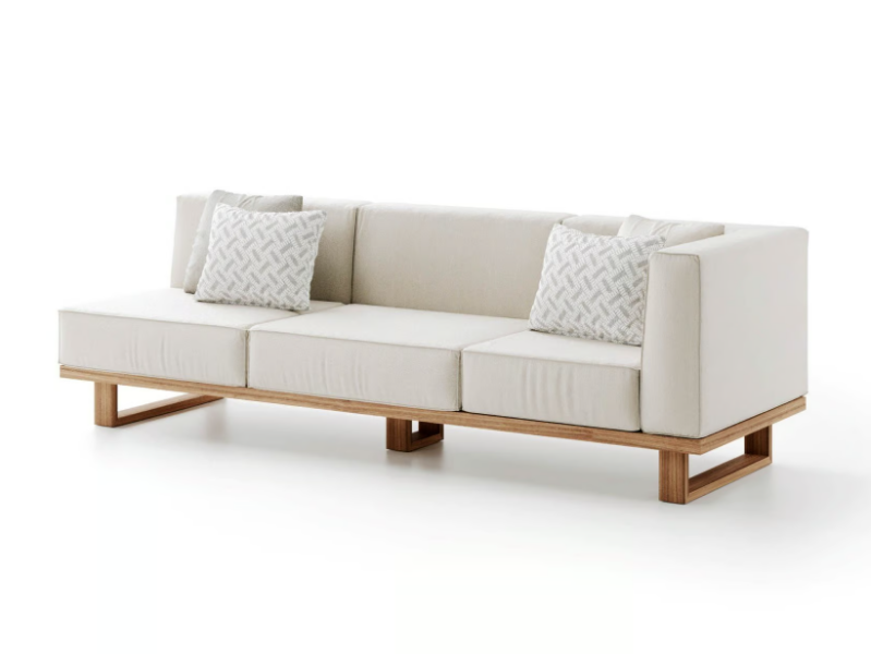 9.ZERO 3S LEFT CORNER - 3 seater fabric sofa by Atmosphera