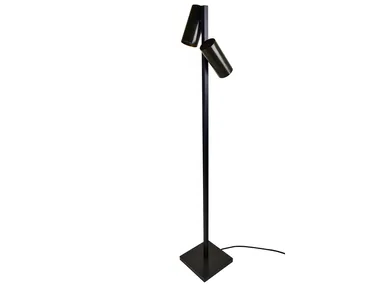 TUBELUM 2L - Adjustable brass floor lamp by Authentage Lighting