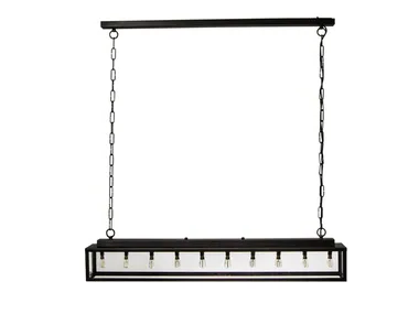 VITRINE PETITE LONG CHAIN - Brass pendant lamp by Authentage Lighting