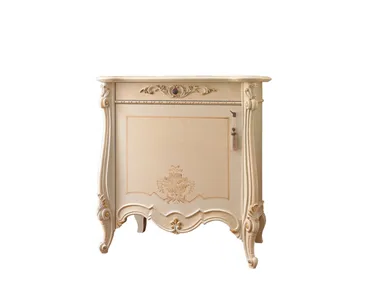 PRESTIGE - Wooden sideboard with doors with drawers by Barnini Oseo