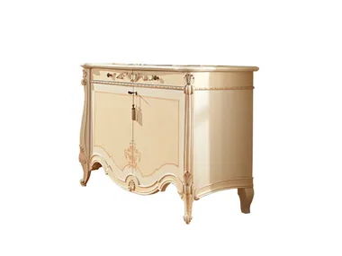 PRESTIGE - Wooden sideboard with doors with drawers by Barnini Oseo