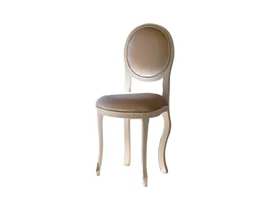 SOGNI D'AMORE - Medallion fabric chair with integrated cushion by Barnini Oseo