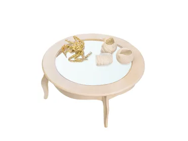SOGNI D'AMORE - Round wooden coffee table by Barnini Oseo
