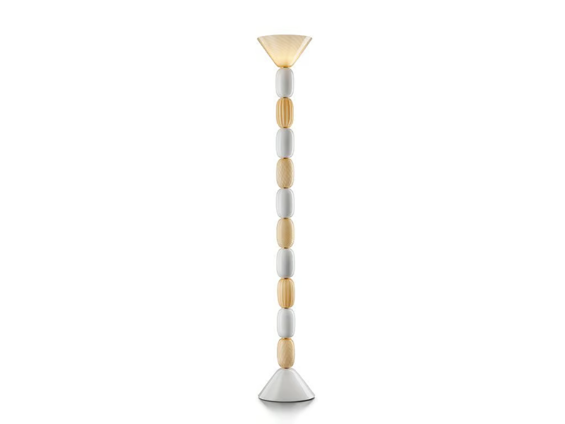 CONTERIE - Venetian crystal floor lamp by Barovier&Toso
