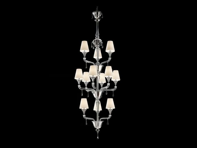 TORPEDO NEVADA - Venetian crystal chandelier by Barovier&Toso