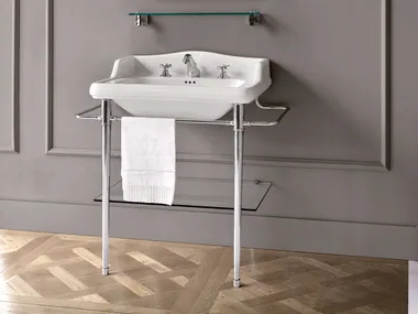 DOROTHY - Console rectangular washbasin by BATH&BATH