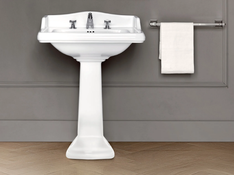 DOROTHY - Pedestal ceramic washbasin by BATH&BATH