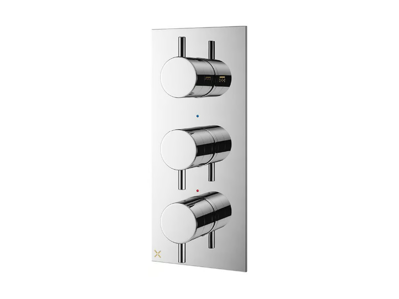 MPRO - 3 hole thermostatic shower mixer by bathroom brands