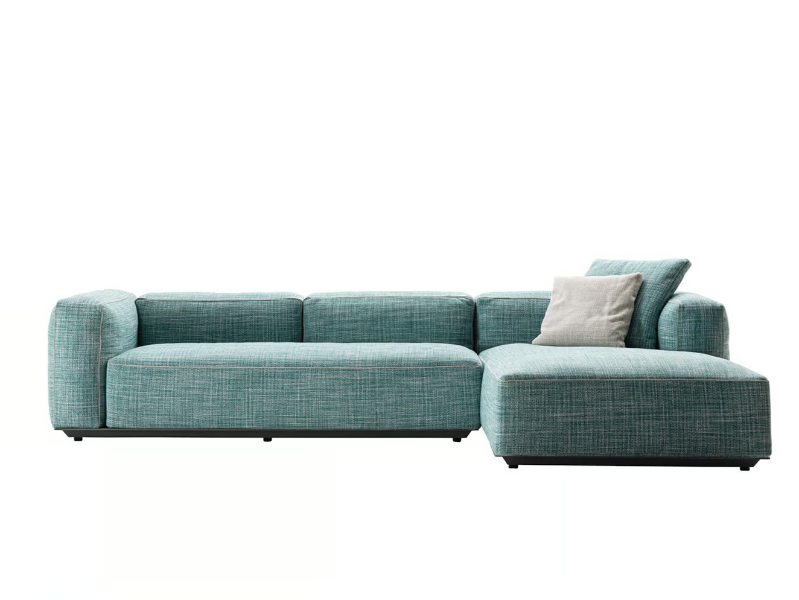 HYBRID - Sectional fabric garden sofa by B&B Italia Outdoor