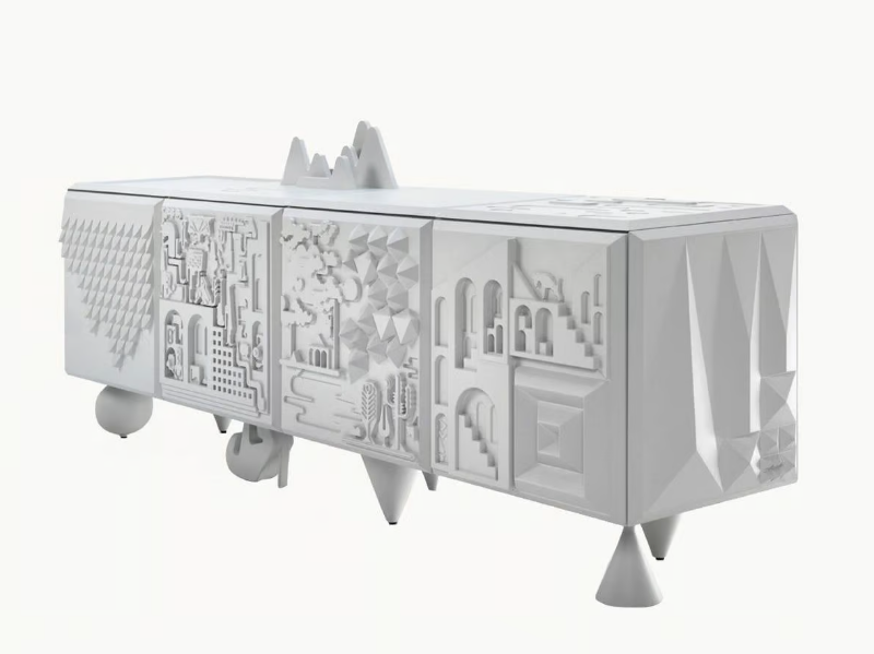 TOUT VA BIEN - MDF sideboard with doors by BD Barcelona Design