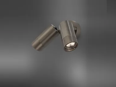 LENA GU-3 - Adjustable wall-mounted LED Anodized aluminium Outdoor spotlight by BEL-LIGHTING