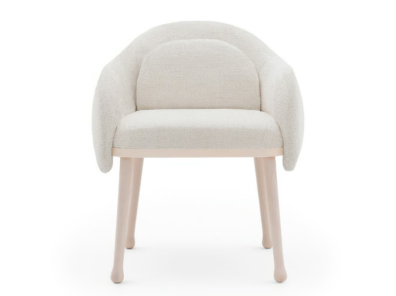 COROLLA 270 - Easy chair with armrests by Billiani